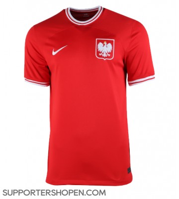 Polen Borta Matchtröja Dam VM 2022 Kortärmad